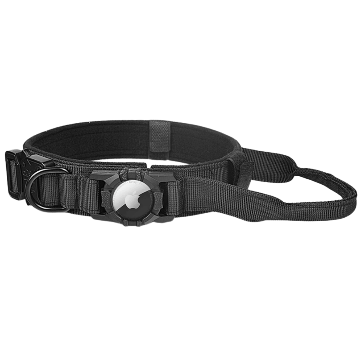 Tactical collar with Airtag Holder